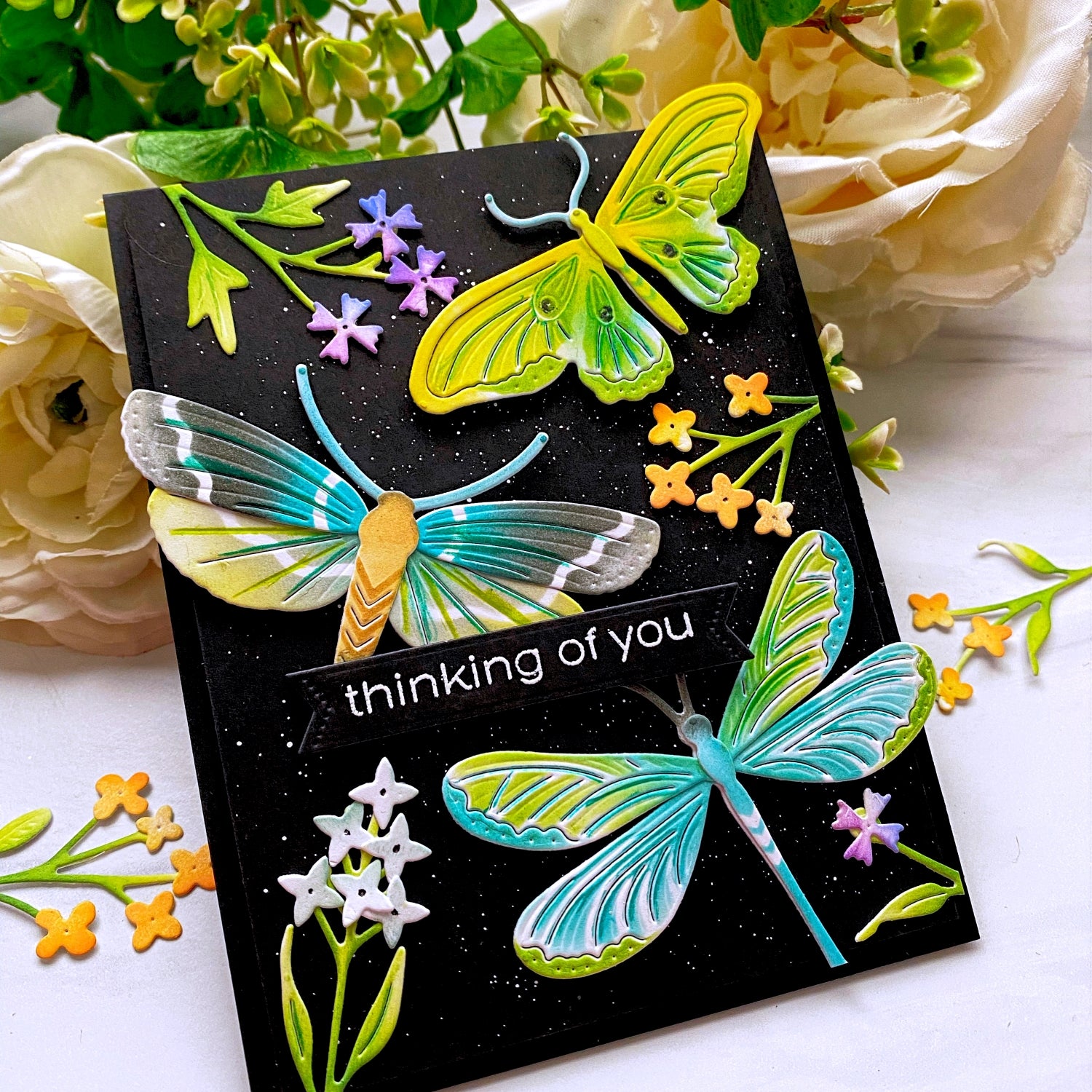 Jumbo Curiosity: Moth Die + Stencil