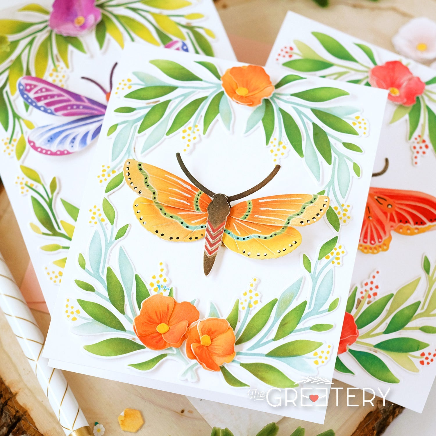 Jumbo Curiosity: Moth Die + Stencil