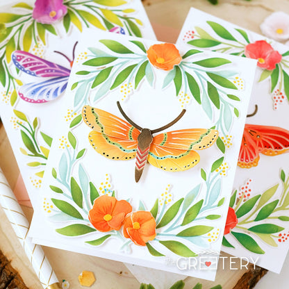 Jumbo Curiosity: Moth Die + Stencil