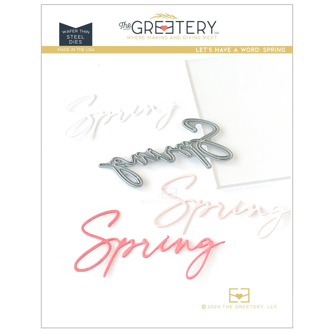 Let’s Have a Word: Spring Die