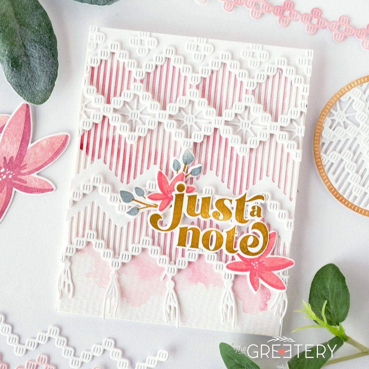 Macrame Borders &amp; Tassels Die