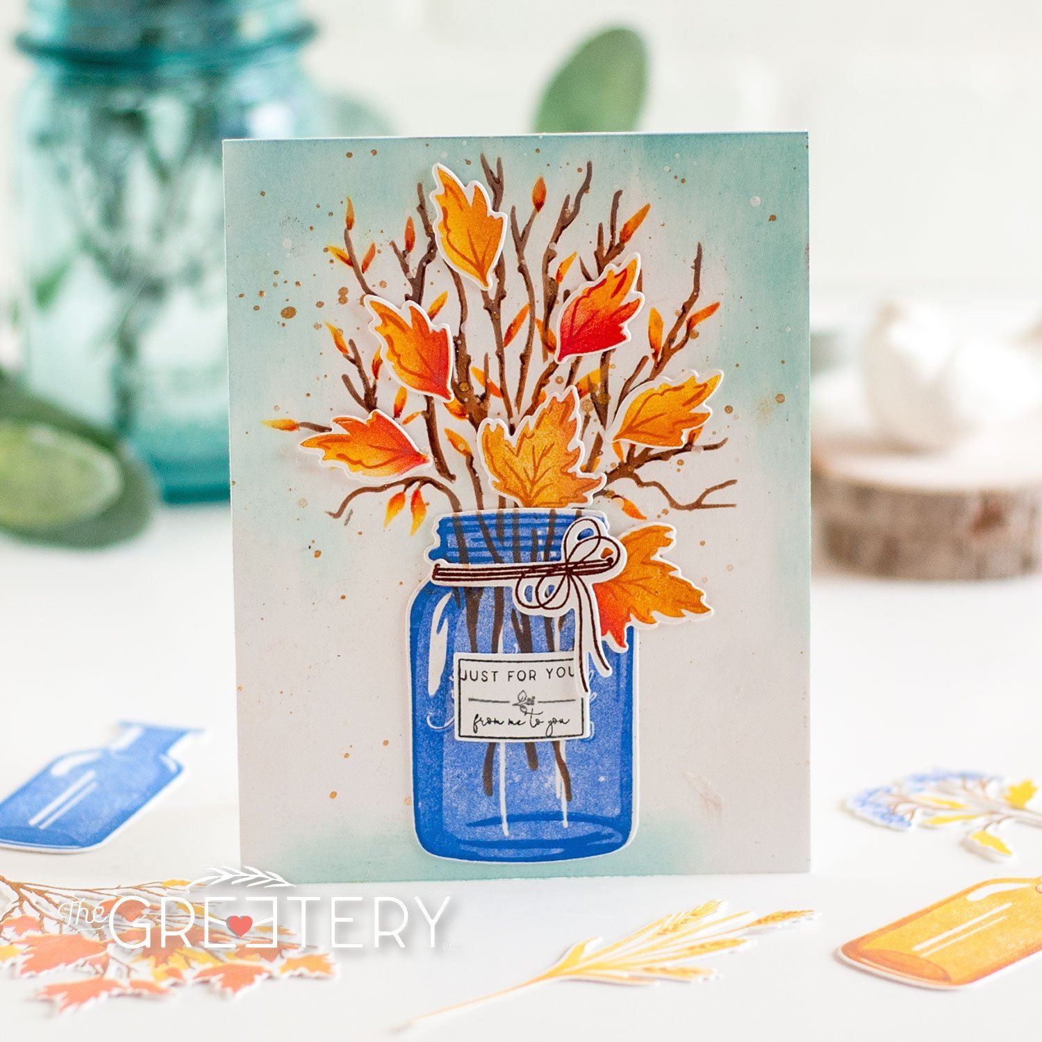 Mason Jar Fillers Stencil