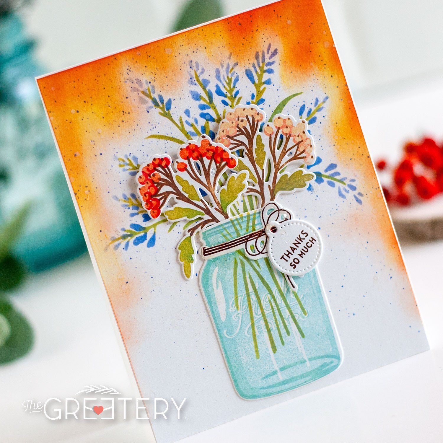 Mason Jar Fillers Stencil