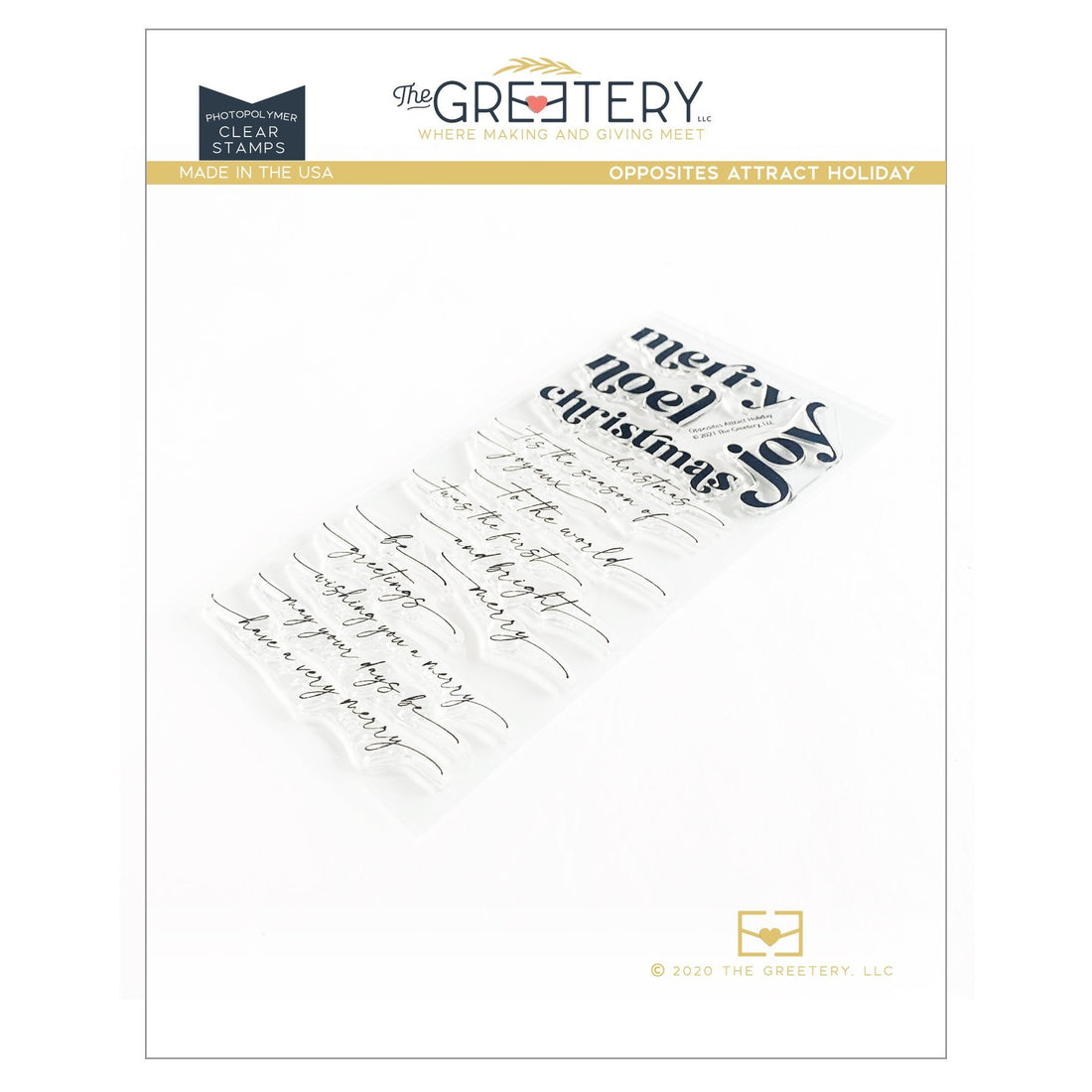 Opposites Attract Holiday Stamp Set