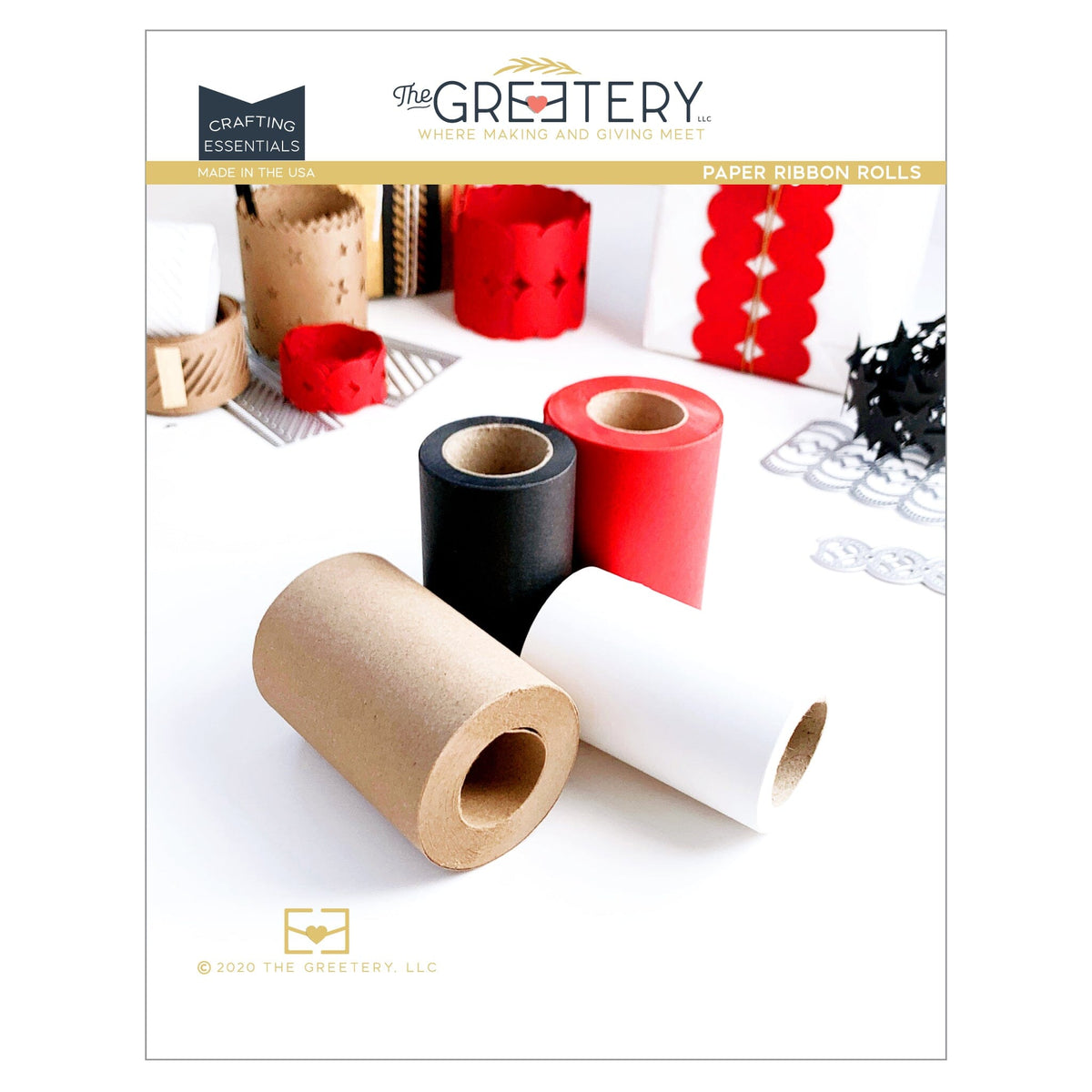 Paper Ribbon Pack Paper Ribbon Rolls – The Greetery