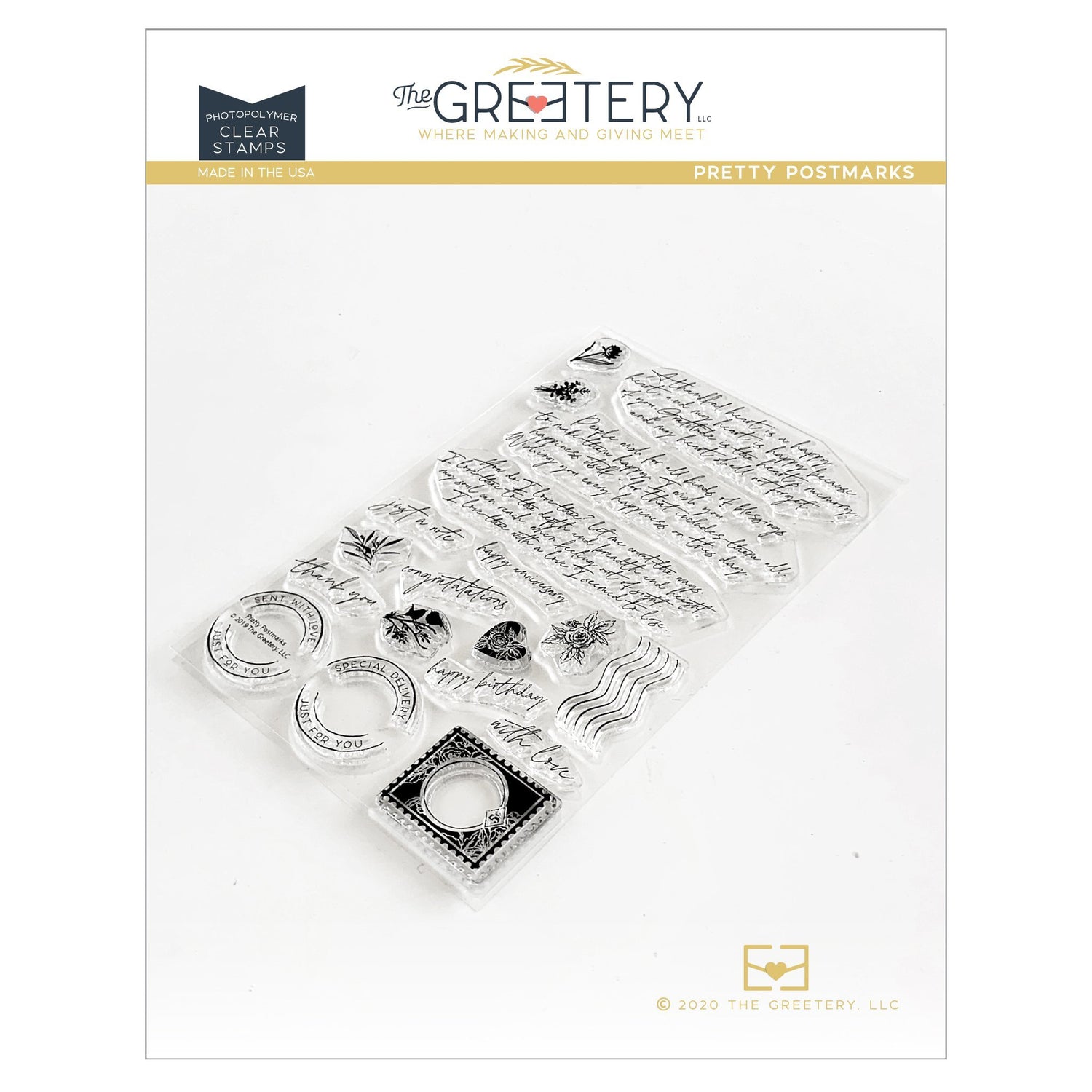 Pretty Postmarks Stamp Set