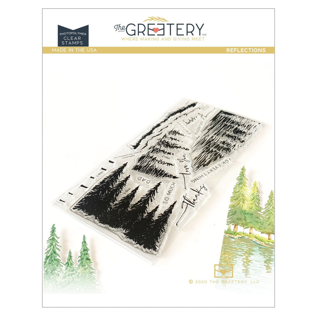 Reflections Stamp Set