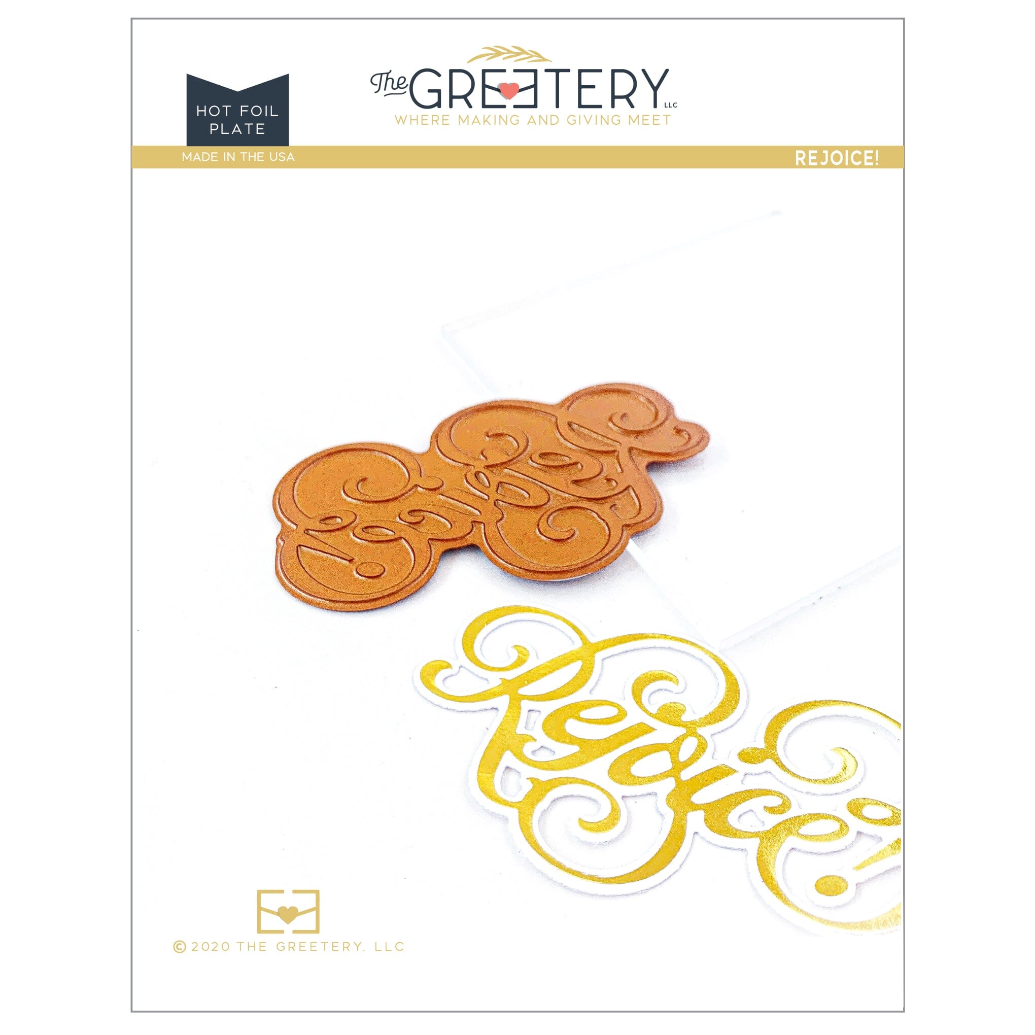 Rejoice! HOT FOIL