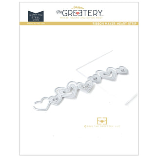 Ribbon Maker Heart Strip Die – The Greetery