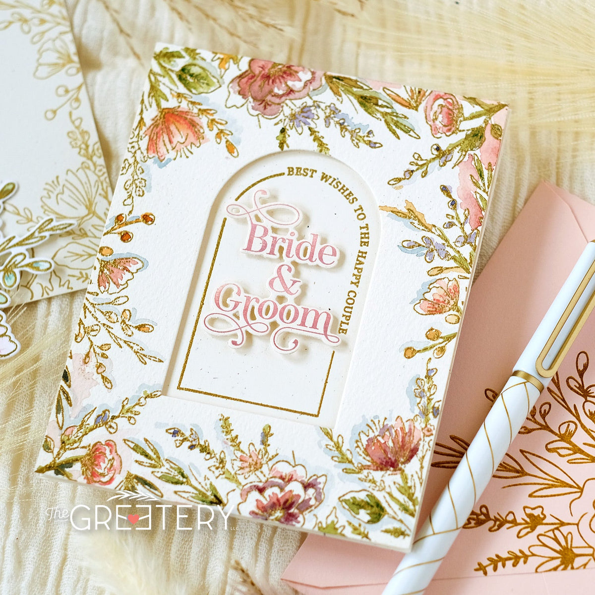 Sentiment Stamps Arched Sentiments Stamp Set – The Greetery