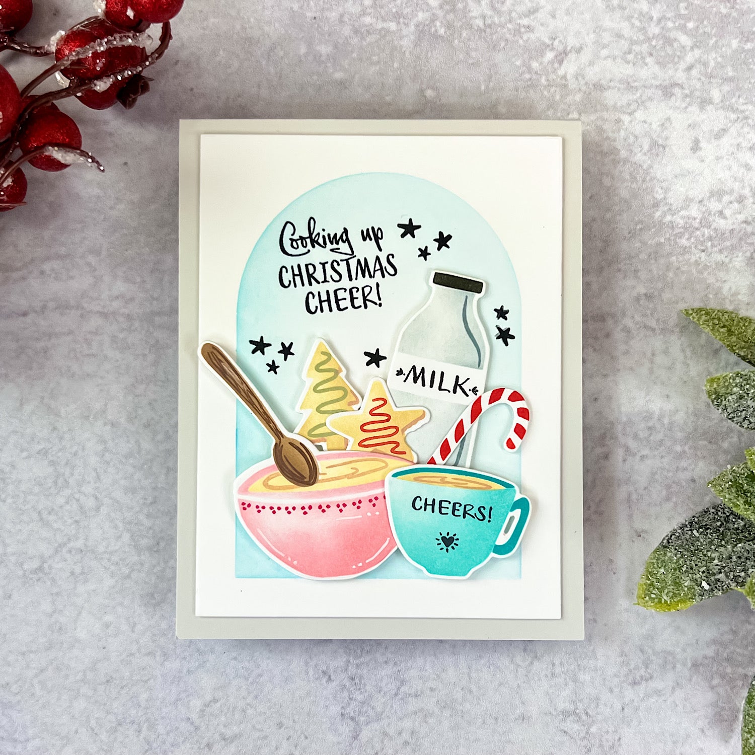 Cooking Up Christmas Stamp + Stencil