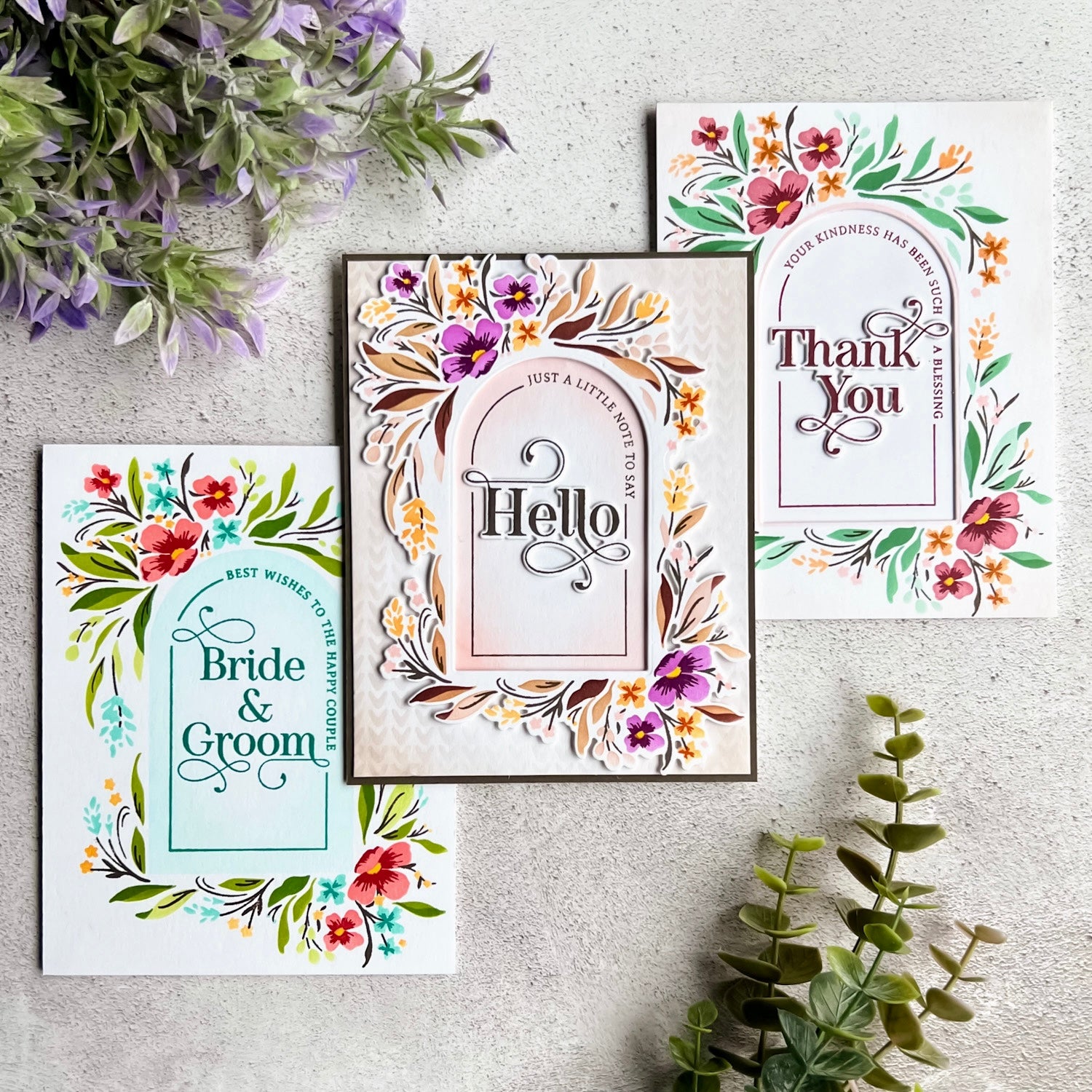 Floral Arches Die