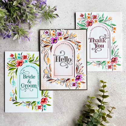 Floral Arches Die