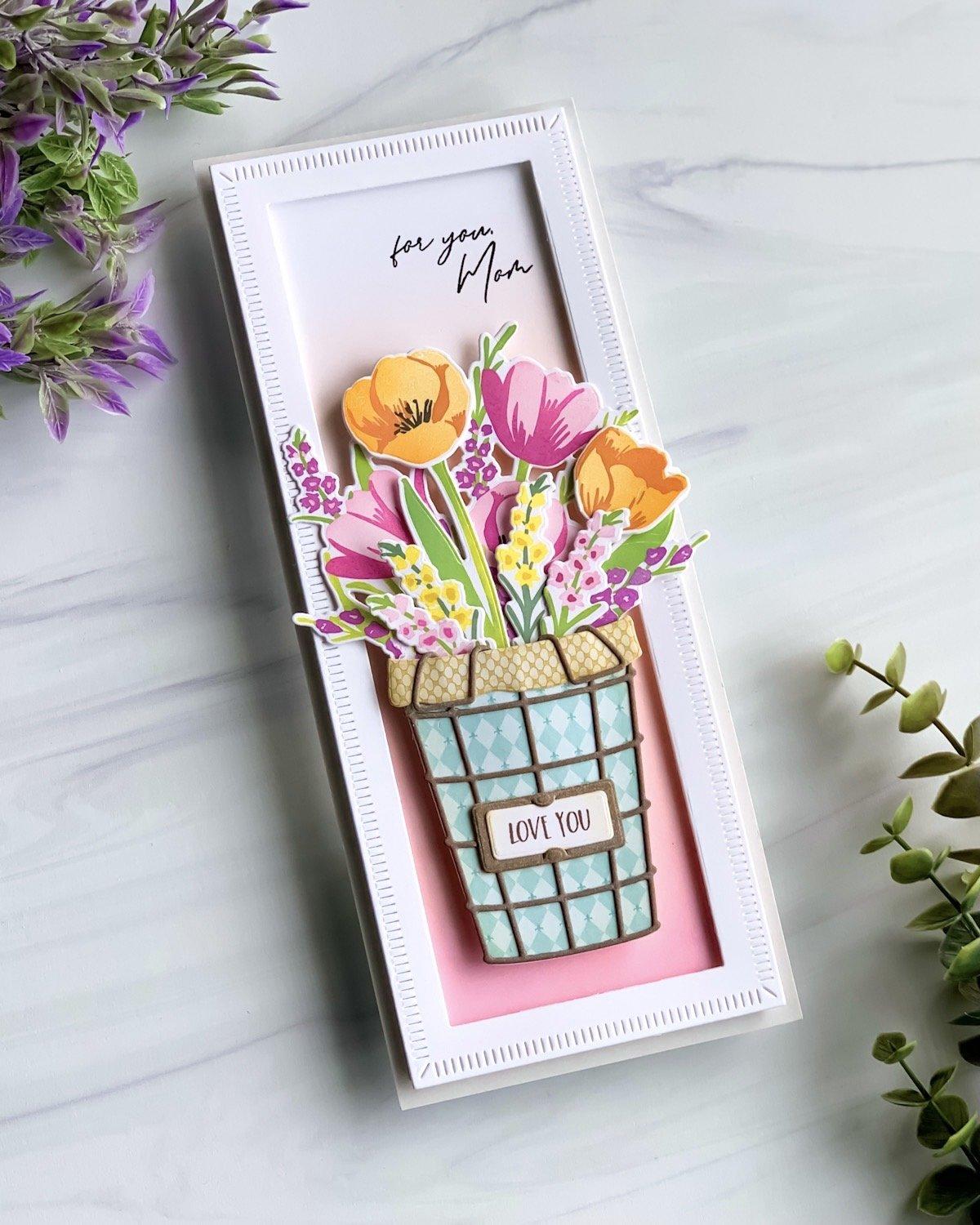 Market Basket Sentiments Stamp Set