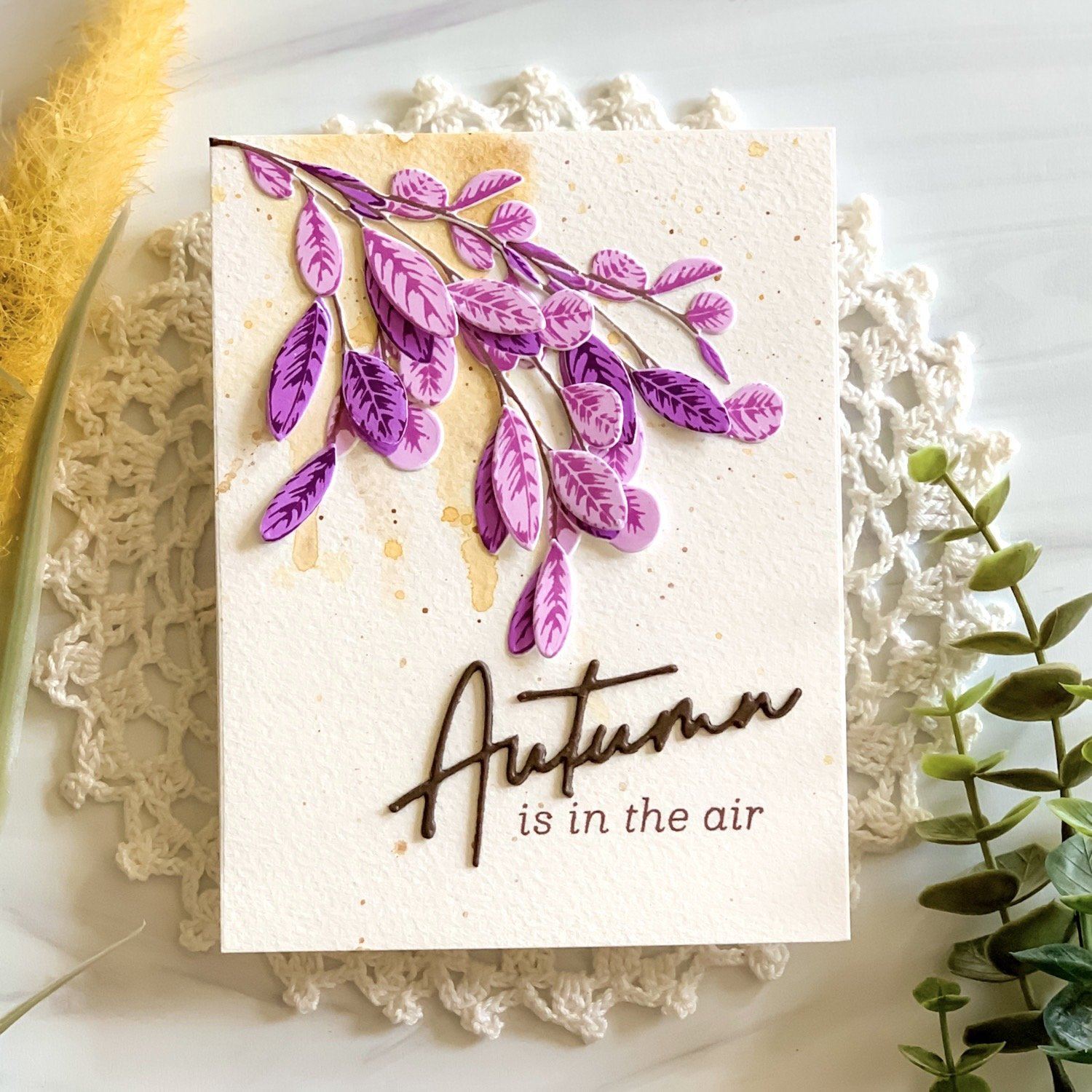 Layered Leaves Stamp Set