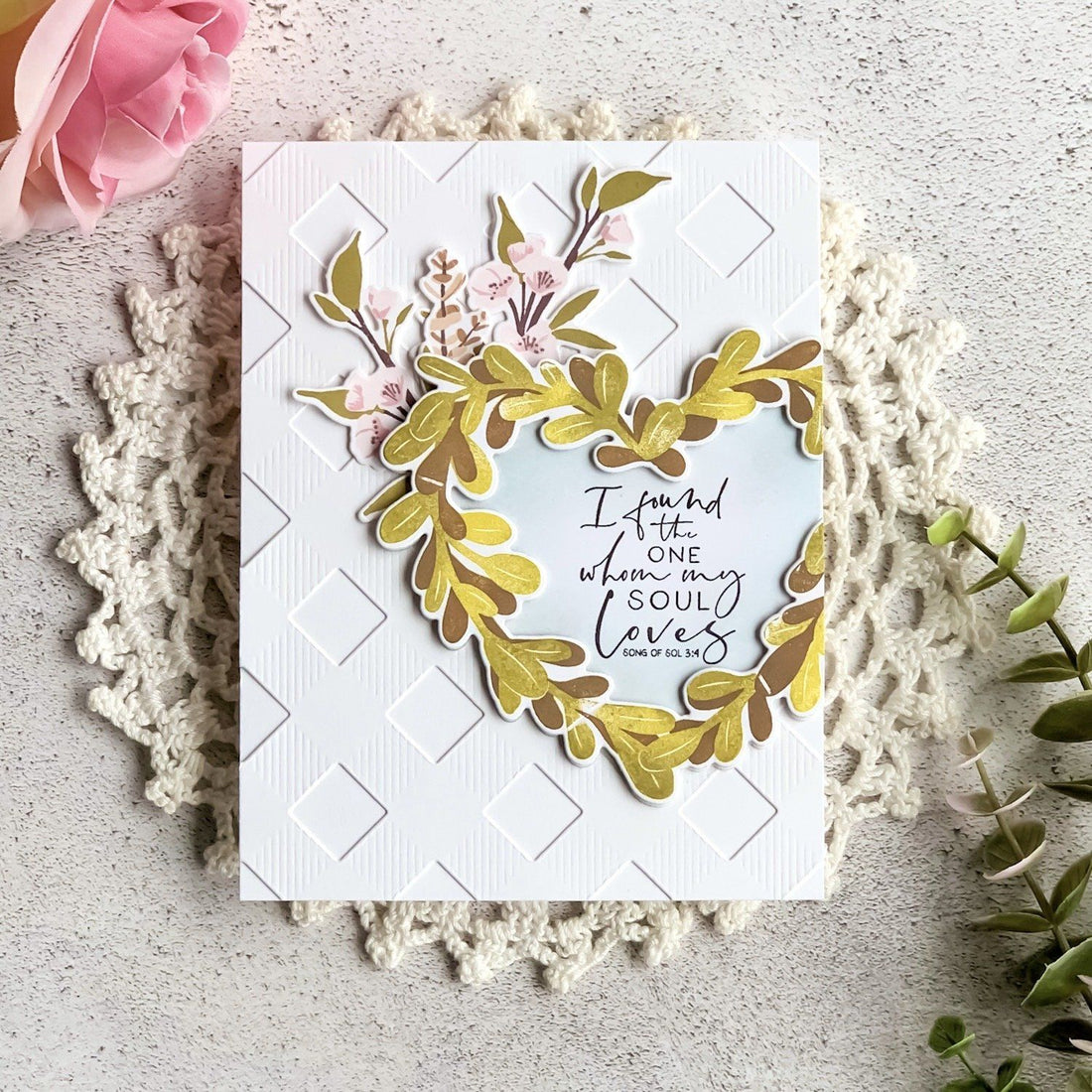 Love Song Sentiments Stamp Set