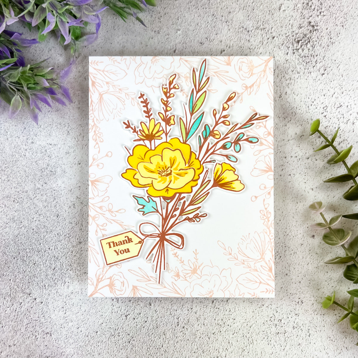 Flower Market Bouquet Stamp Set – The Greetery