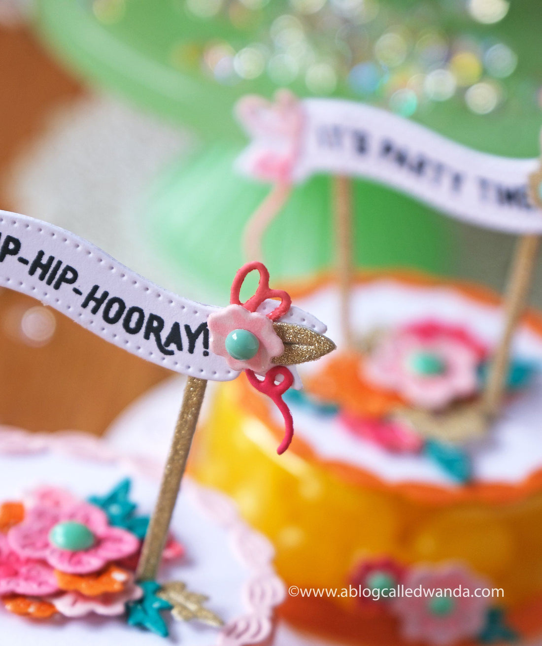 Cake Pops Sentiments Stamp Set
