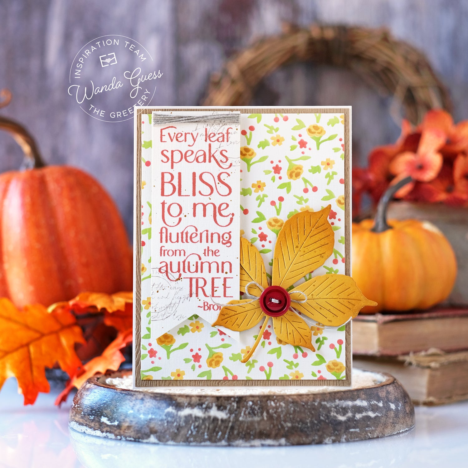 Autumn Bliss Stamp + Cut Combo