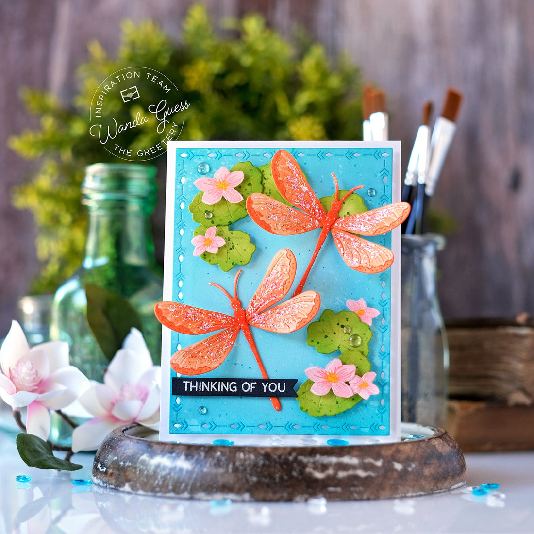 Jumbo Curiosity: Dragonfly Die + Stencil
