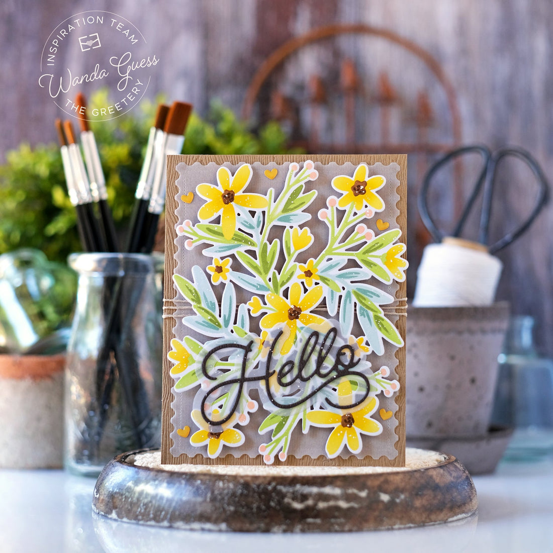 Print Shop: Daisy Days Stamp + Stencil