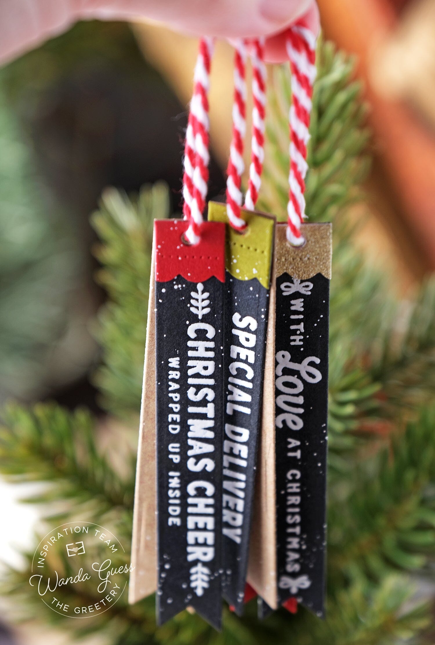 Tear Strip Tags Stamp Set