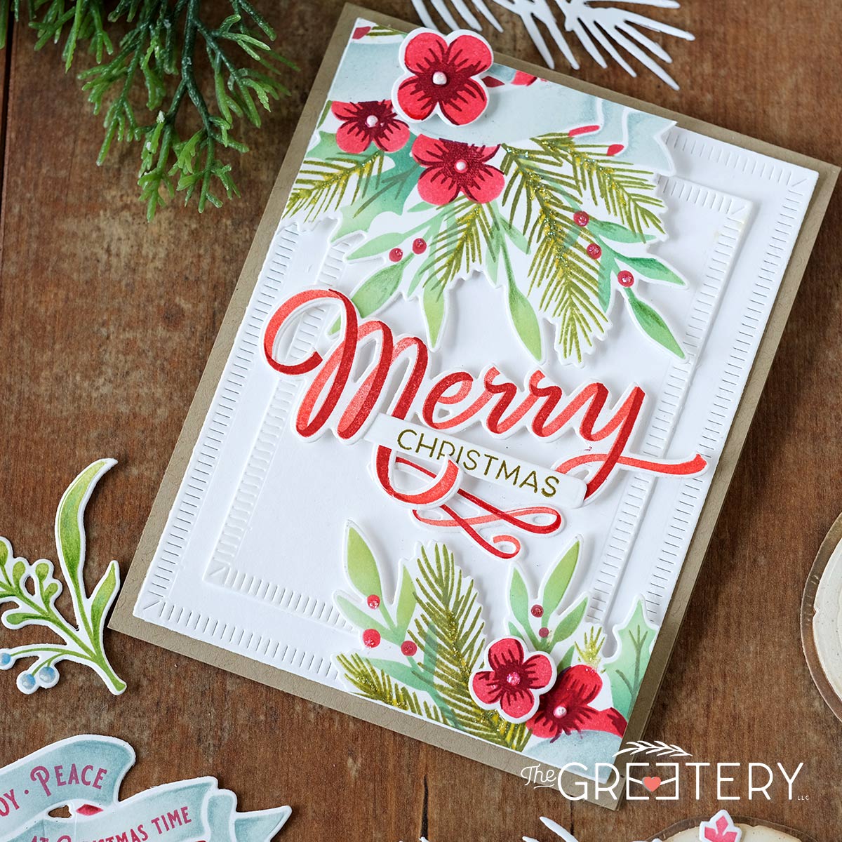 Written in Ribbons Holiday Stamp Set – The Greetery