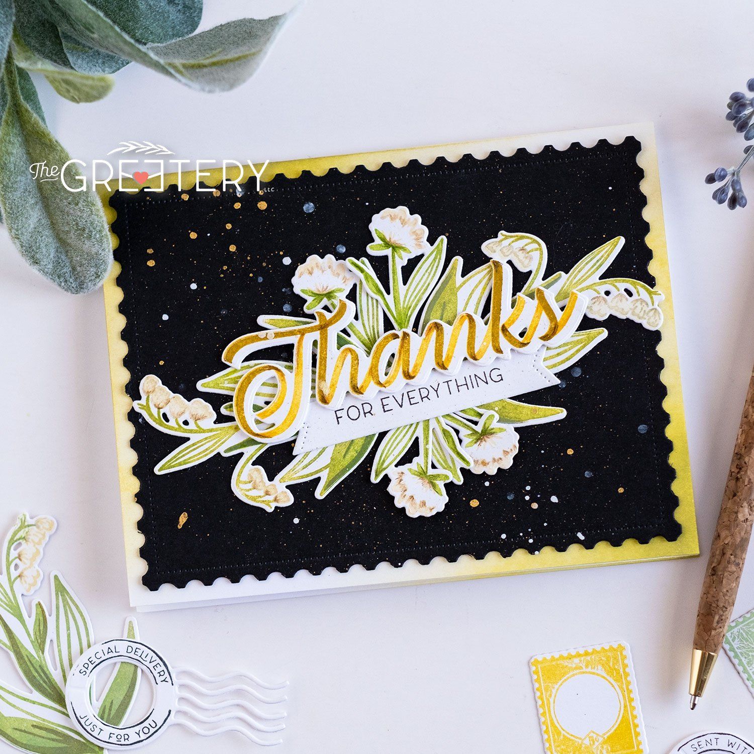 Written in Ribbons Stamp Set
